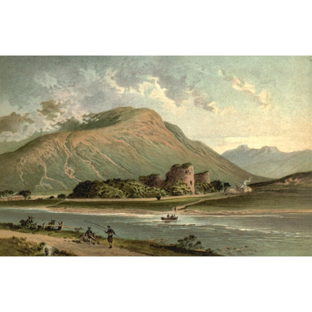 T. Nelson and Sons Souvenir of Scotland 1897 Inverlochy Castle Poster Print by T. Nelson and Sons Image 2