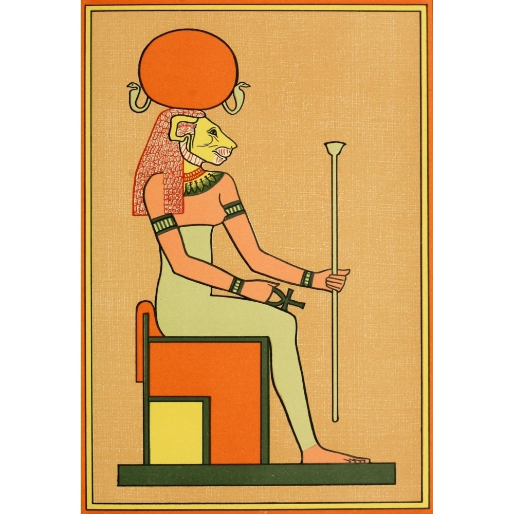 The Gods of the Egyptians 1904 The goddess Tefnut Poster Print by Unknown Image 2