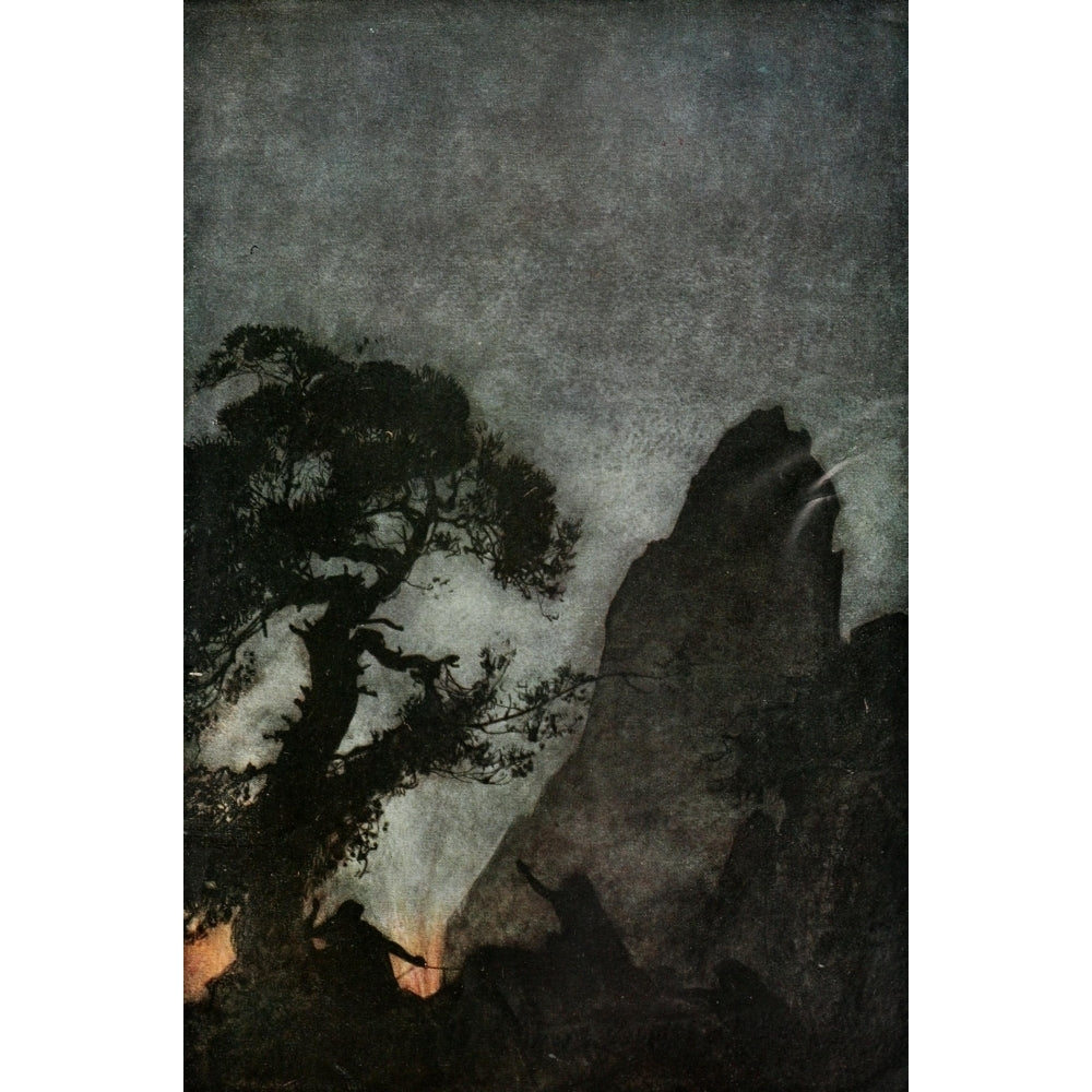 Siegfried 1924 Three Norns Poster Print by A. Rackham Image 2