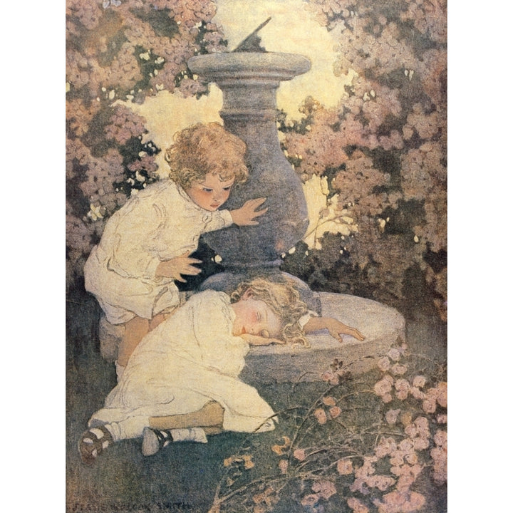 Colliers Magazine 1910 The Sleeping Beauty Poster Print by Jessie Willcox Smith Image 1