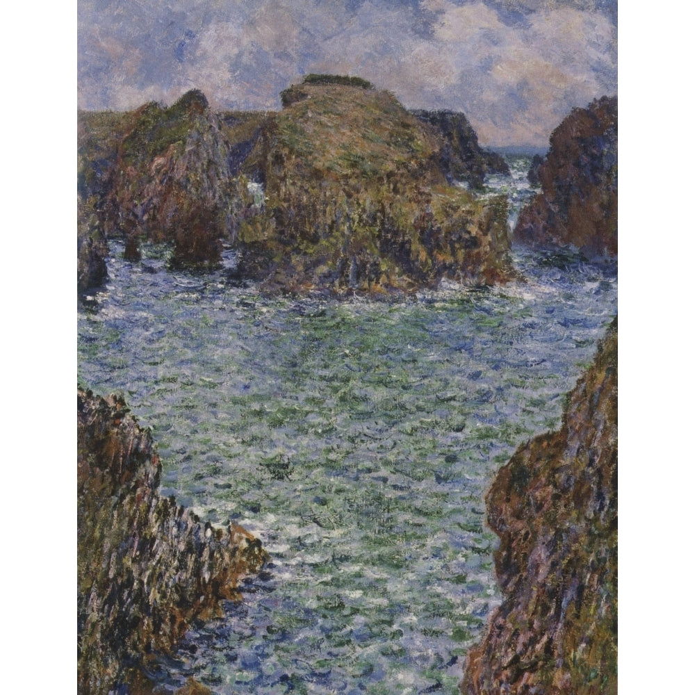 Port-Goulphar Belle-Ile 1887 Poster Print by Claude Monet Image 1