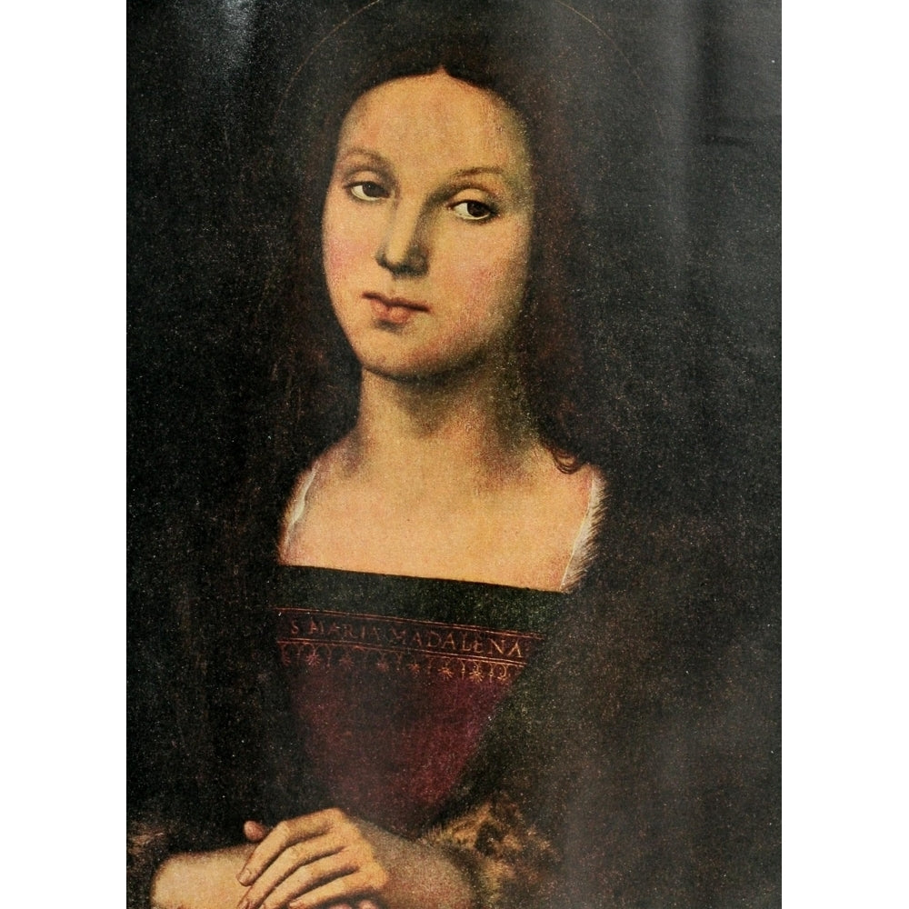 The Connoisseur 33 1912 St. Mary Magdalene Poster Print by Pietro Perugino Image 2