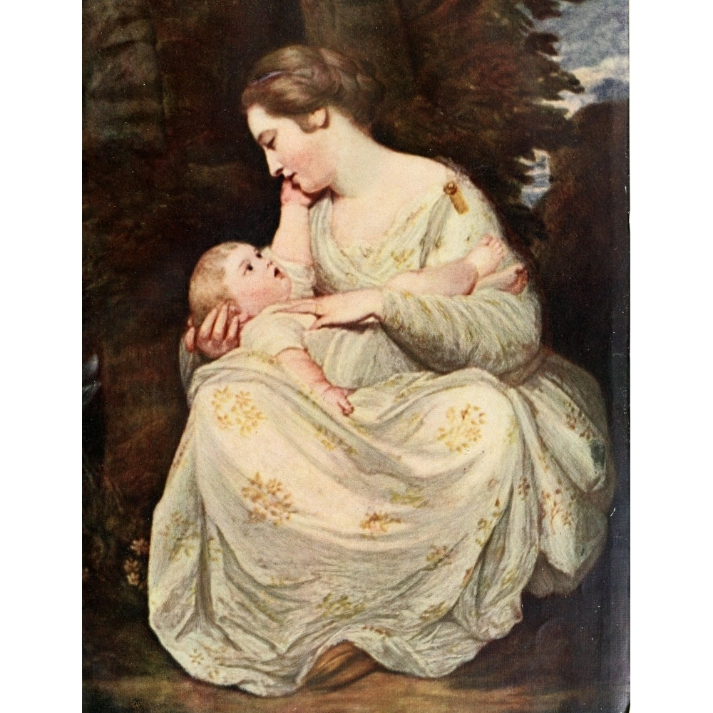 The Connoisseur 25 1909 Mrs. Susanna Hoare and child Poster Print by Joshua Reynolds Image 2