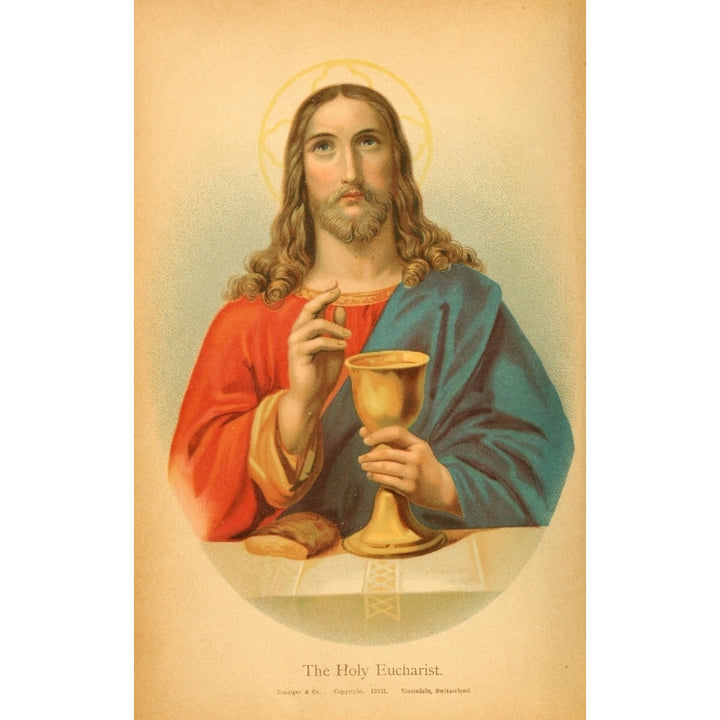 The Means of Grace 1894 The Holy Eucharist Poster Print by Unknown Image 2