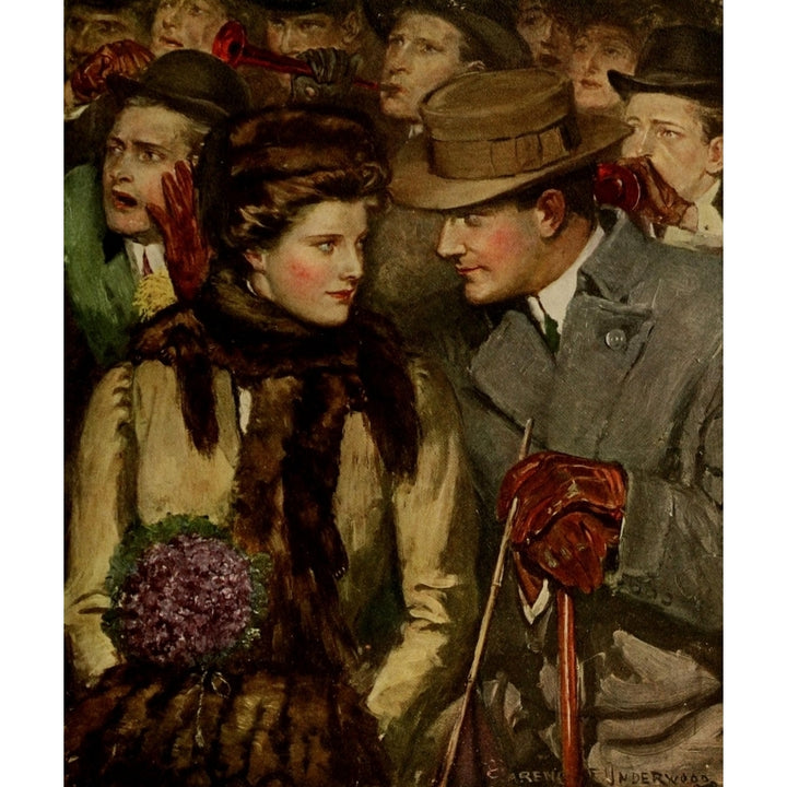 American Types 1912 The only two at the game Poster Print by Clarence F. Underwood Image 2