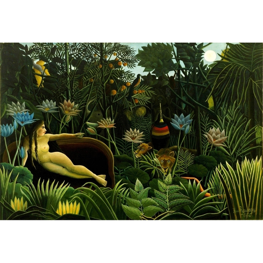 The Dream 1910 Poster Print by Henri Rousseau Image 1