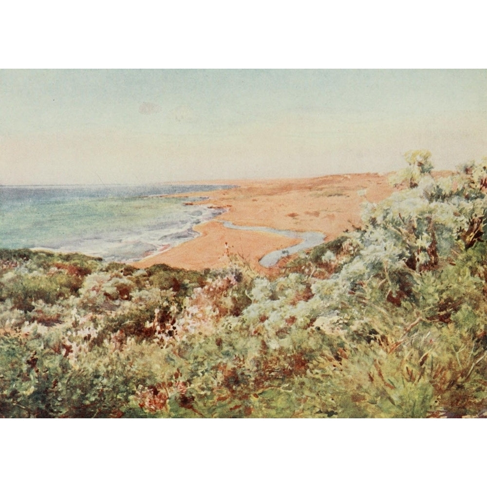 Sicily 1911 Sea-coast at Selinunte Poster Print by Alberto Pisa Image 1