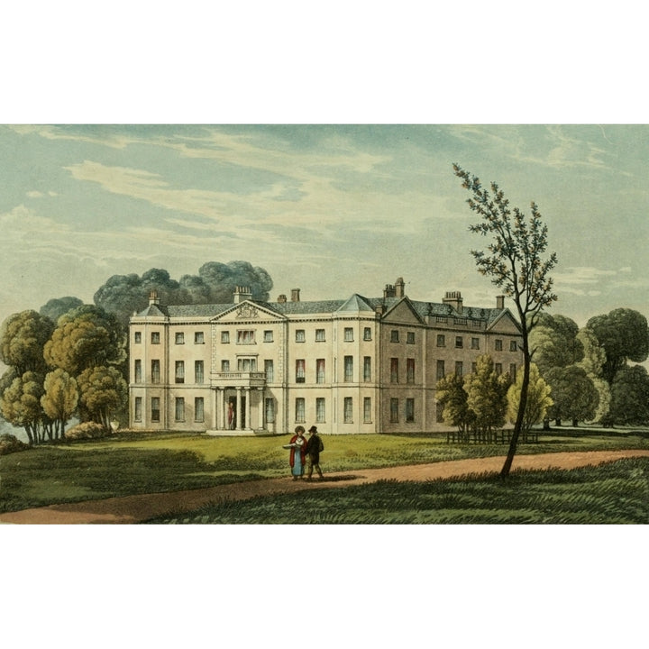 Repository of Arts 1817 Saltram Poster Print by Frederick W.L. Stockdale Image 2