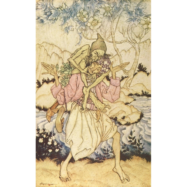 Fairy Book 1933 Sinbad Poster Print by A. Rackham Image 2