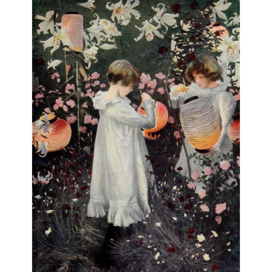 Carnation Lily Lily Rose Poster Print by J. Singer Sargent Image 1