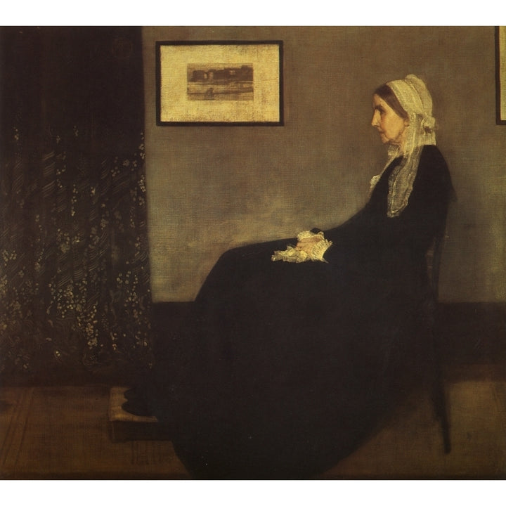 Whistler 1908 Portrait of my Mother Poster Print by James Whistler Image 1