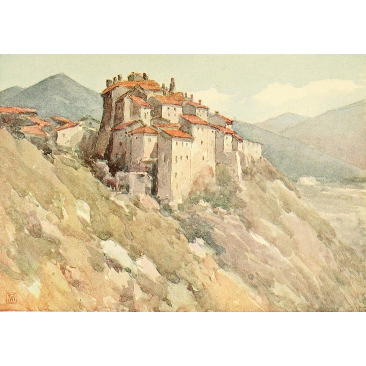 In the Abruzzi 1908 Roccaraso Poster Print by Amy Atkinson Image 1