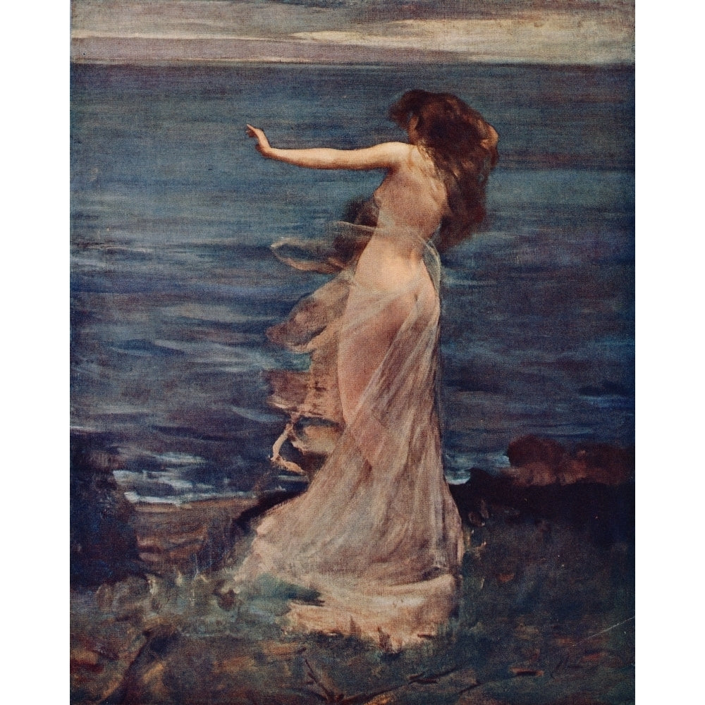 Great Pictures in Private Galleries 1905 Ariadne Poster Print by J. Lavery Image 2