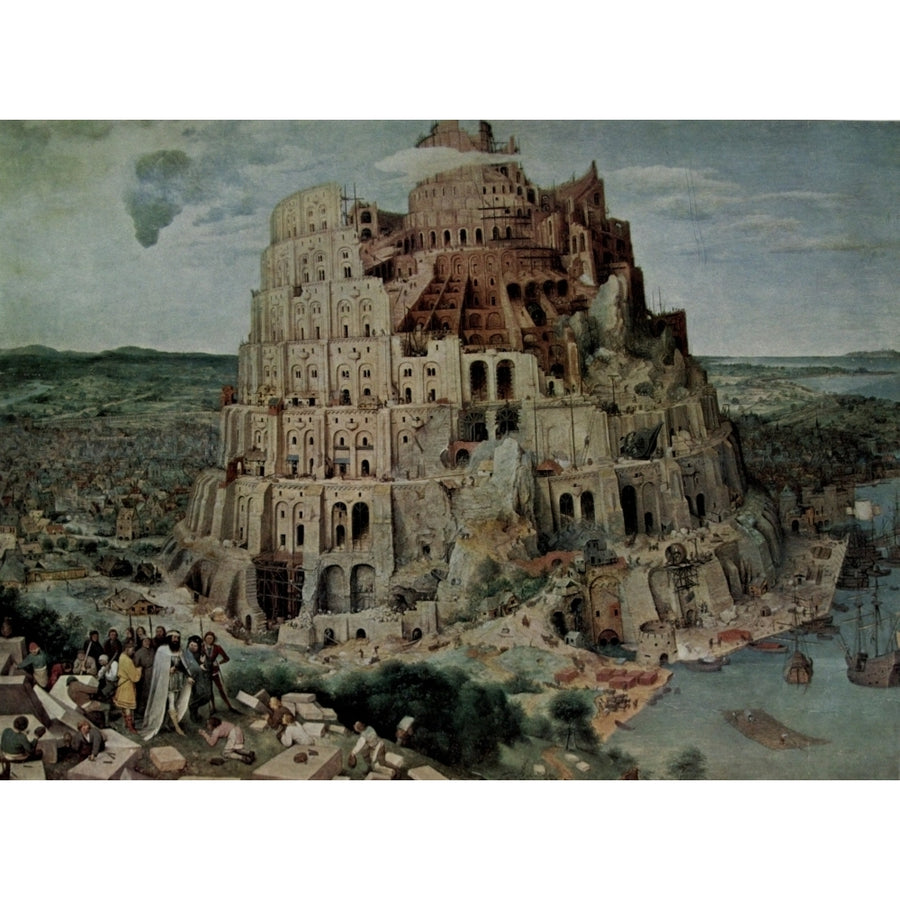 The Tower of Babel Poster Print by Pieter Bruegel Image 1