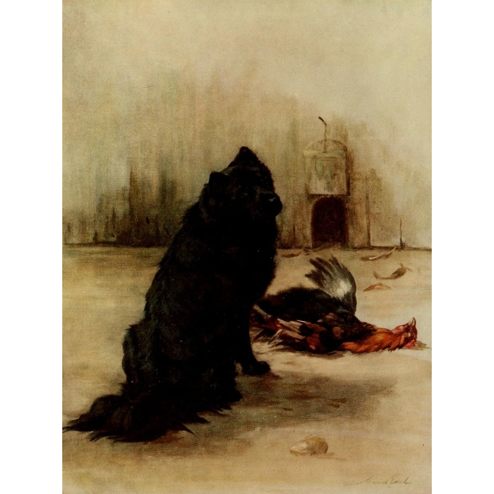 Power of the Dog 1910 Chow Chow Poster Print by Maud Earl Image 1