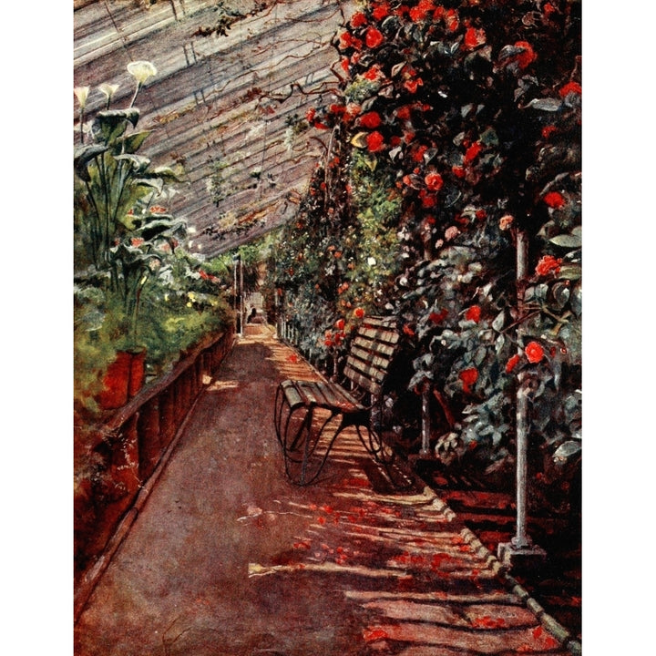 Gardens of Celebrities 1918 Chiswick House Conservatory Poster Print by J. MacGregor Image 2