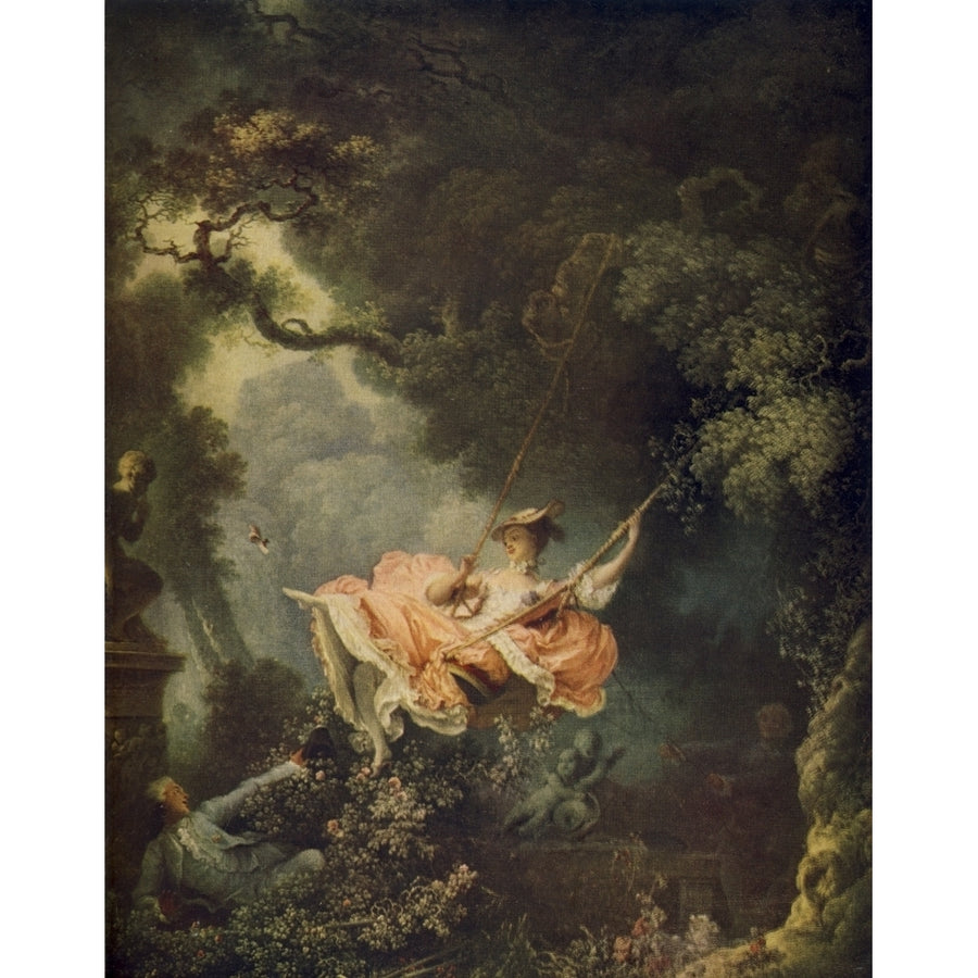 The Swing The Worlds Greatest Paintings 1934 Poster Print by Jean-Honor_ Fragonard Image 1