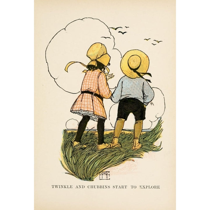 Prairie-Dog Town 1906 Twinkle and Chubbins Poster Print by M. Wright Enright Image 1