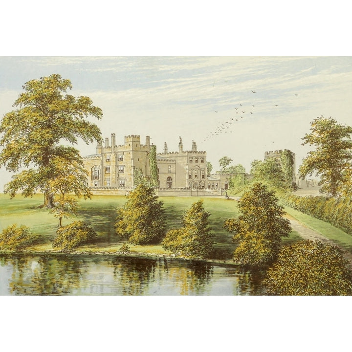 Views of Seats 1880 Ripley Castle Poster Print by A.F. Lydon Image 2