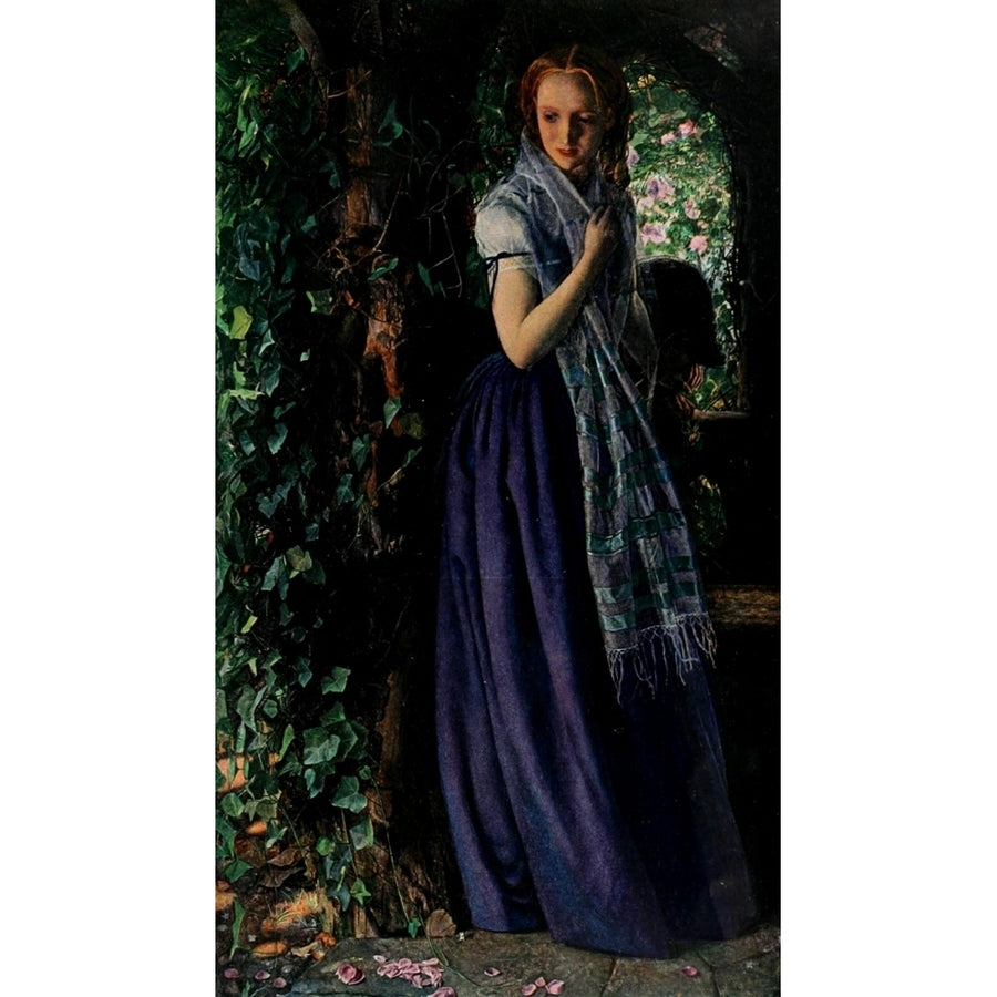 The International Studio 1909 April Love Poster Print by Arthur Hughes Image 1