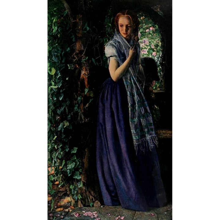 The International Studio 1909 April Love Poster Print by Arthur Hughes Image 1