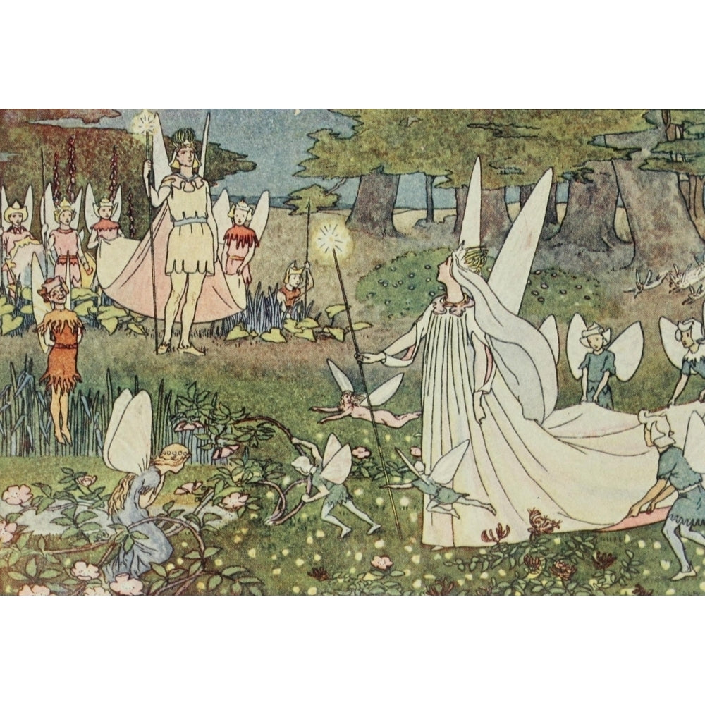 DLP A Midsummer Nights Dream 1901 Titania and Oberon Poster Print by DLP Image 1