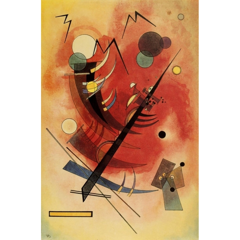 Inner Simmering 1925 Poster Print by Wassily Kandinsky Image 2