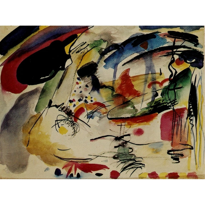 Study for Improvisation 33 1913 Poster Print by Wassily Kandinsky Image 1