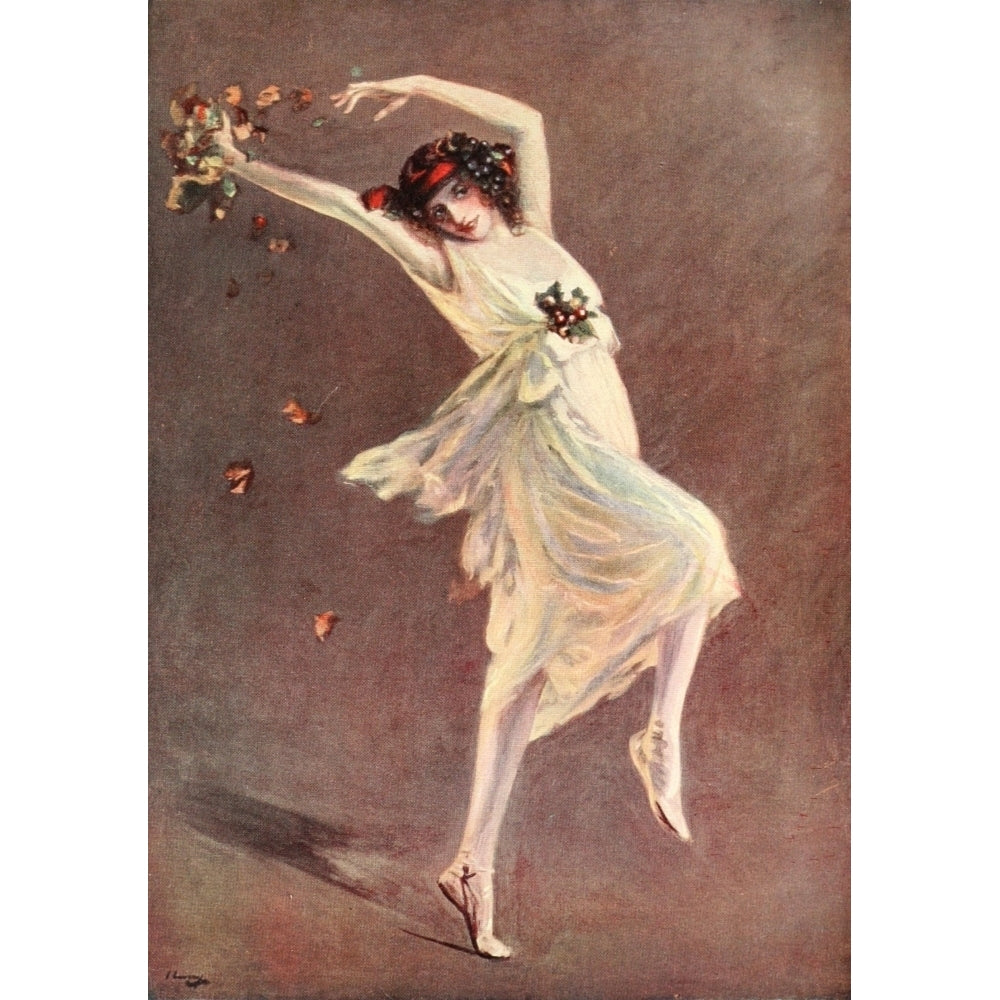 John Lavery and his Work 1911 Anna Pavlova as Bacchante Poster Print by J. Lavery Image 1