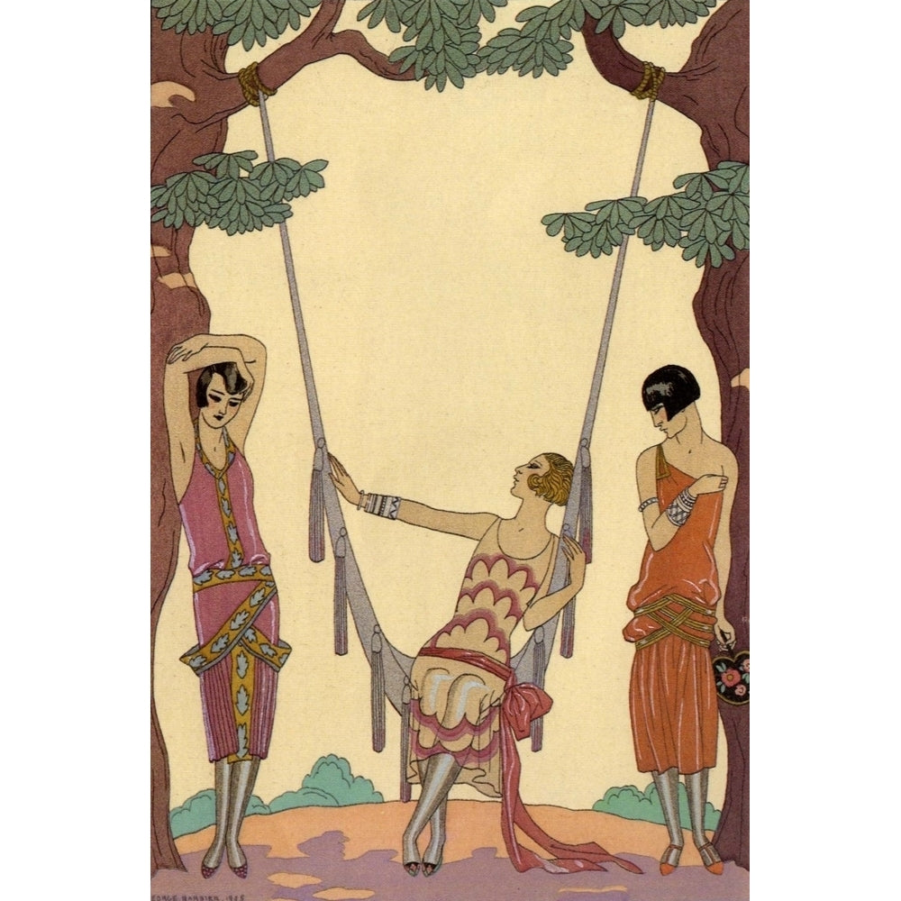 L t_ Poster Print by George Barbier Image 1