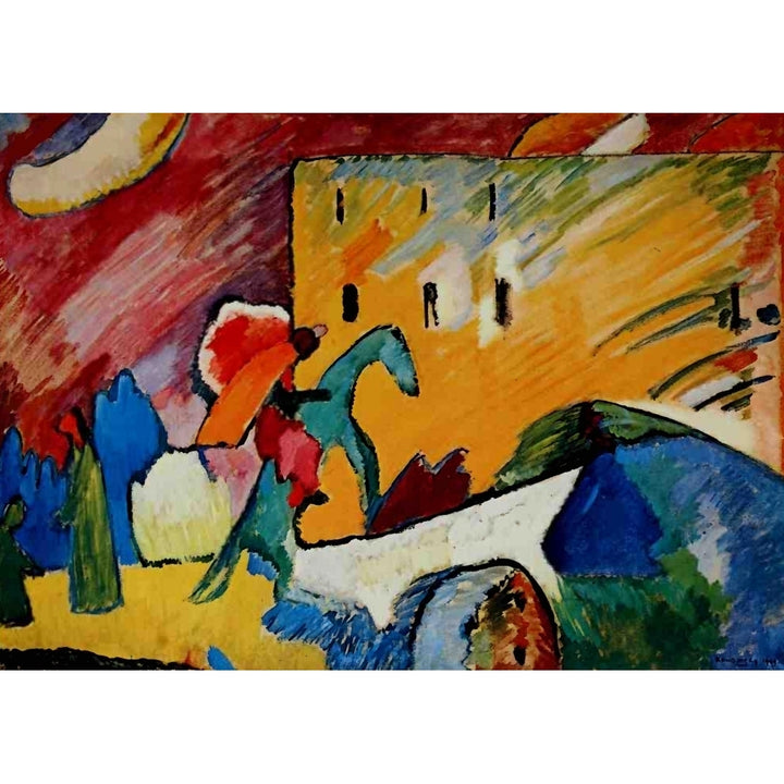 Improvisation no.3 1909 Poster Print by Wassily Kandinsky Image 1