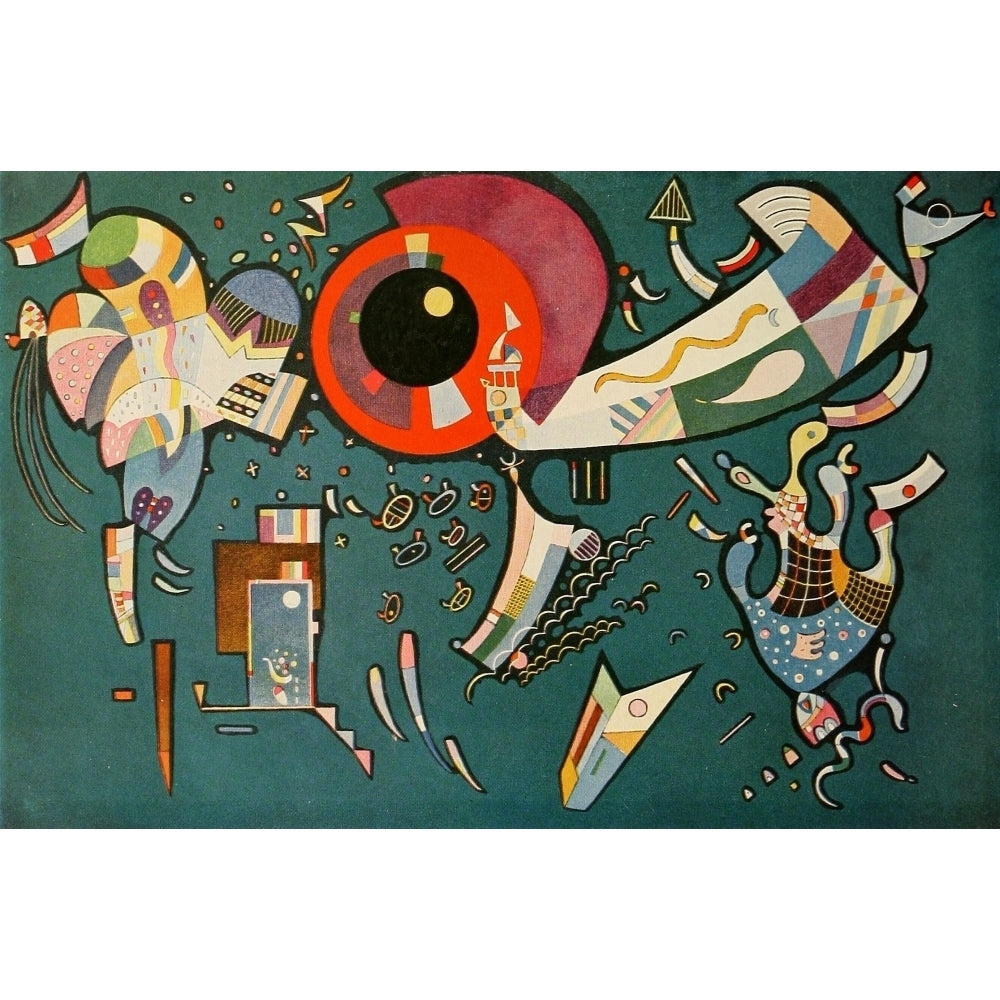 Around the Circle no.677 1940 Poster Print by Wassily Kandinsky Image 2