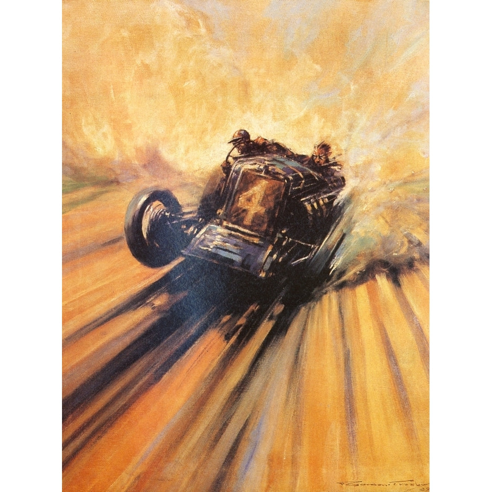 Kicking up the Dust Poster Print by Frederick Gordon Crosby Image 1