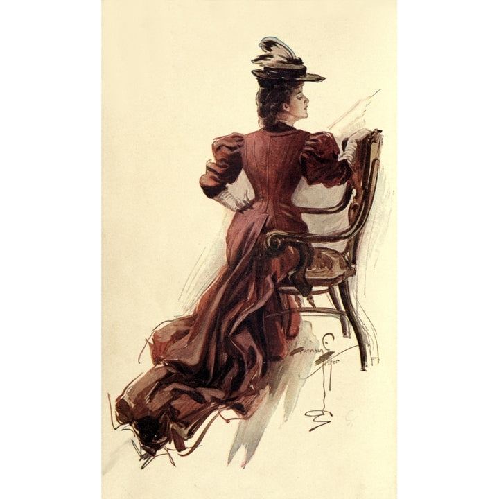 Jane Cable 1906 Jane Poster Print by Harrison Fisher Image 2