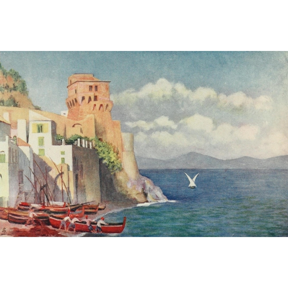 Naples 1904 Cetara Poster Print by Augustine Fitzgerald Image 2