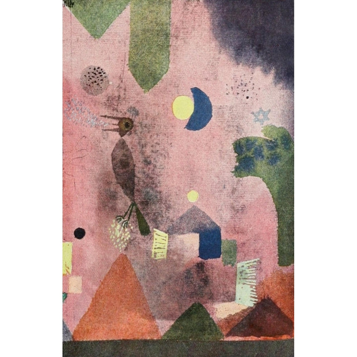 Singing Nightingale 1922 Poster Print by Paul Klee Image 2