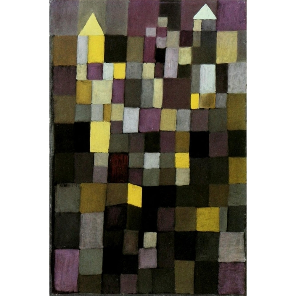 Architecture 1923 Poster Print by Paul Klee Image 1