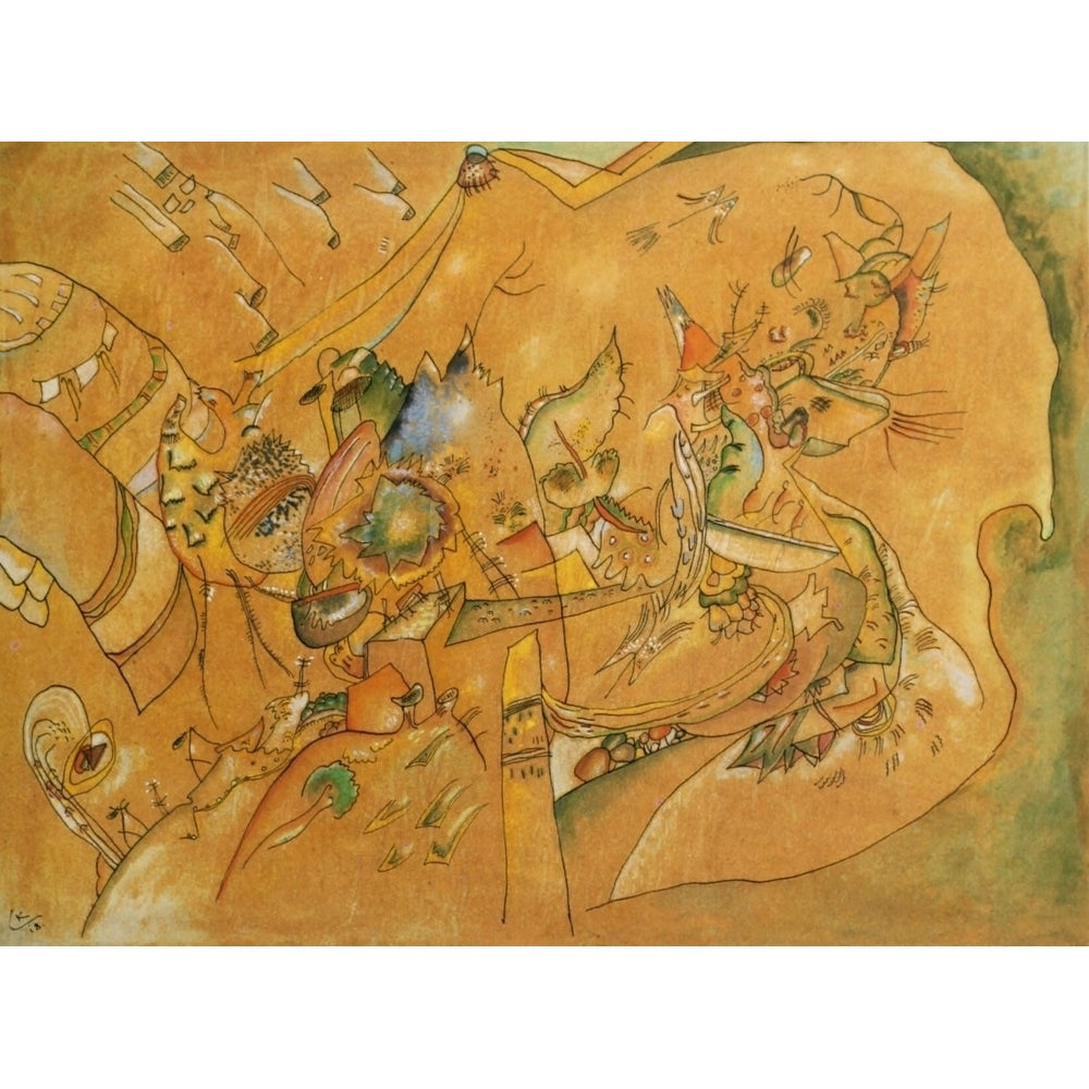 Untitled 2.1 1918 Poster Print by Wassily Kandinsky Image 1