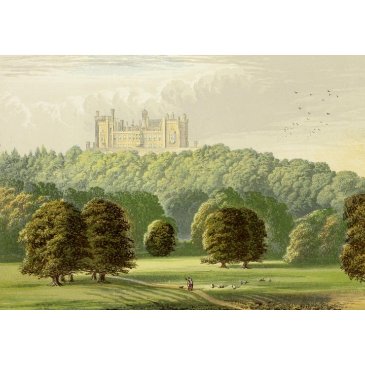 Views of Seats 1880 Belvoir Castle Poster Print by A.F. Lydon Image 1