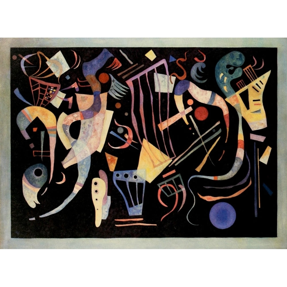 Multiple Forms 1936 Poster Print by Wassily Kandinsky Image 1