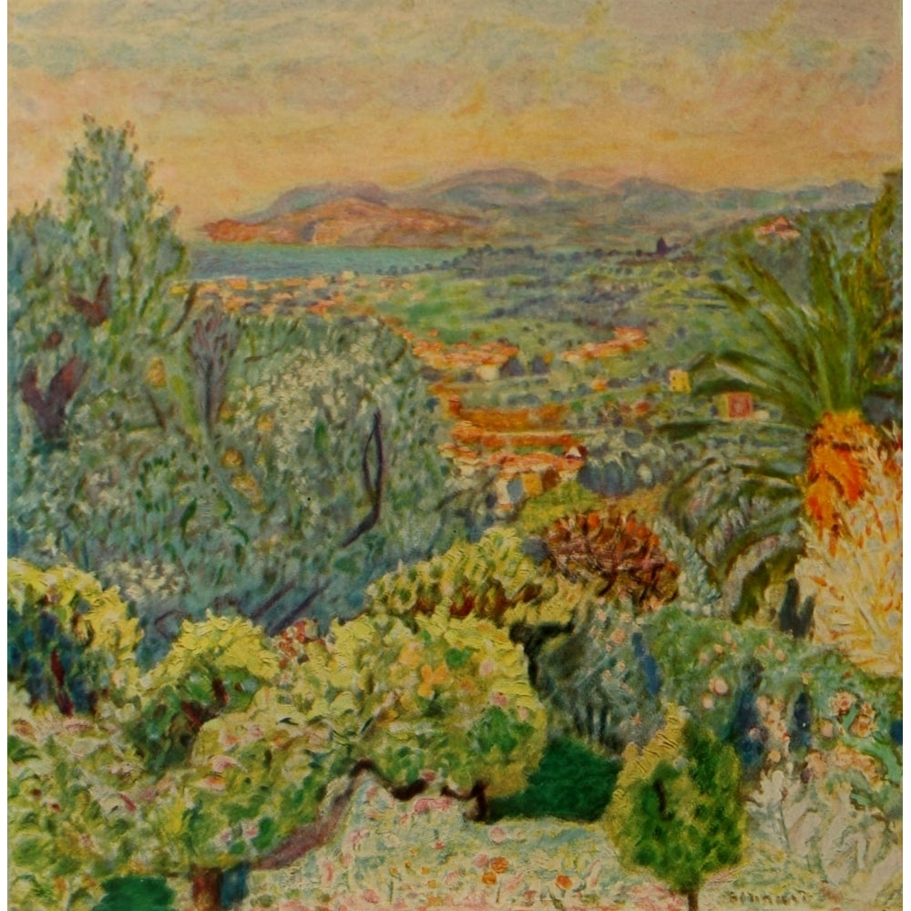 The Riviera 1923 Poster Print by Pierre Bonnard Image 2