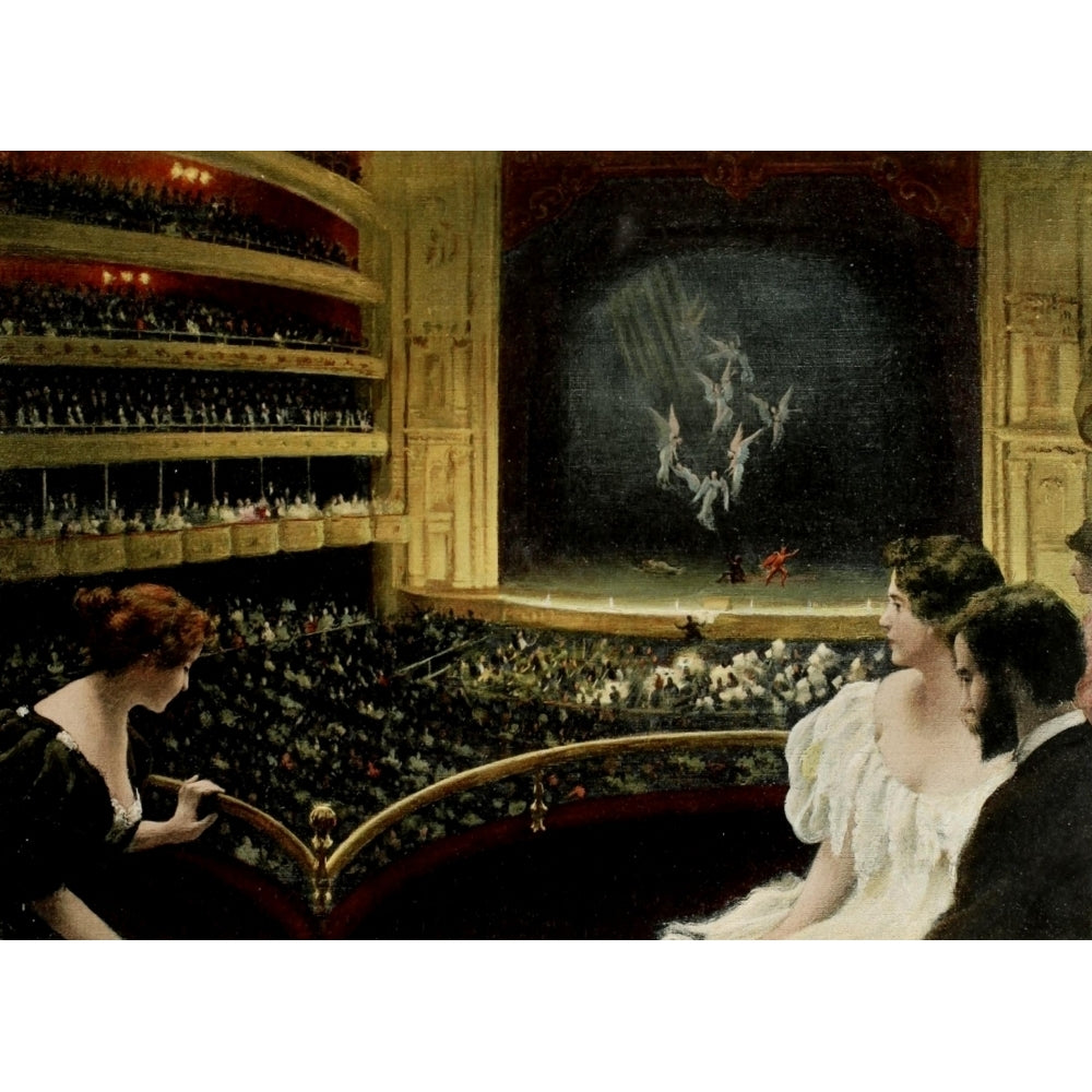 Music of the Modern World 1895 Metropolitan Opera Hse NY Poster Print by C. Curran Image 2