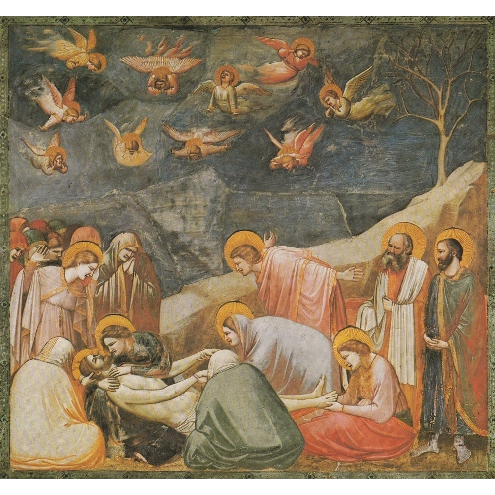 The Lamentation Poster Print by Giotto Image 1