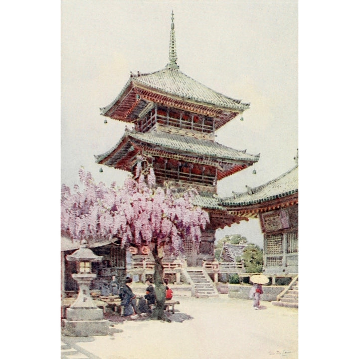 Flowers and Gardens of Japan 1908 Poster Print by Ella Du Cane Image 2