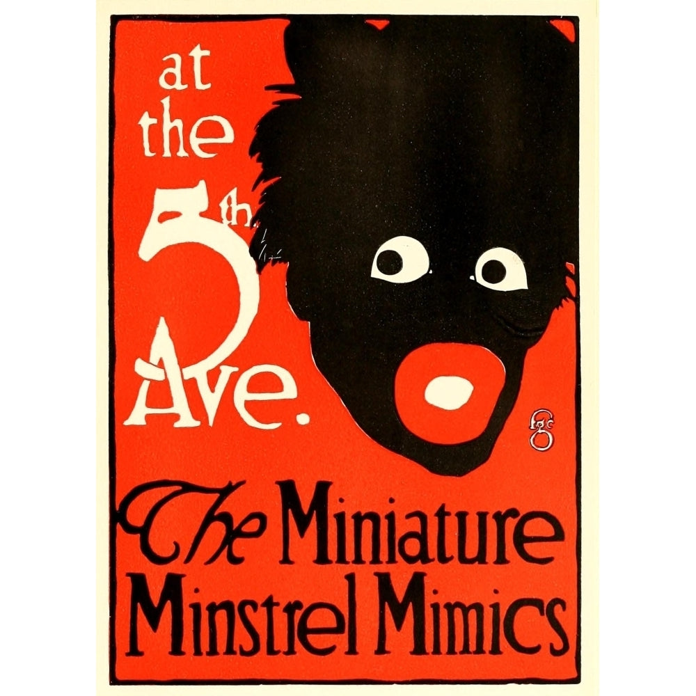 Posters 1913 The Miniature Minstrel Mimics Poster Print by F.G. Cooper Image 2