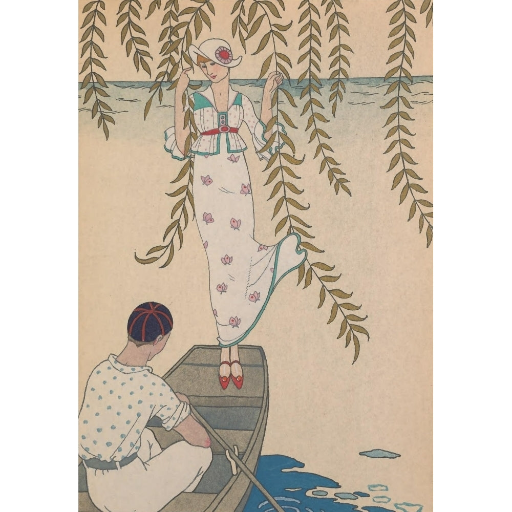 Modes et manieres daujourdhui 1912 Midi sur Leau Poster Print by George Barbier Image 2