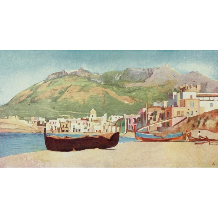 Naples 1904 Forio Ischia Poster Print by Augustine Fitzgerald Image 1