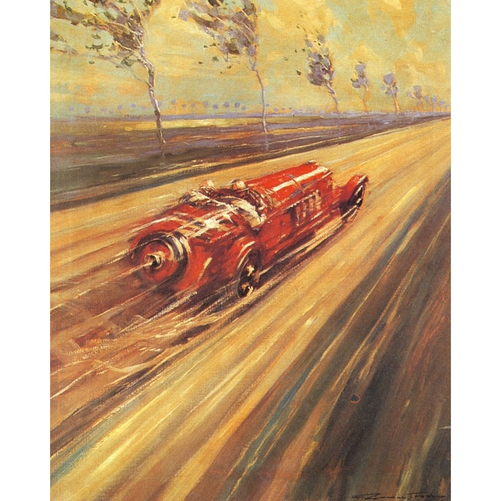 Lightening Speed Poster Print by Frederick Gordon Crosby Image 1