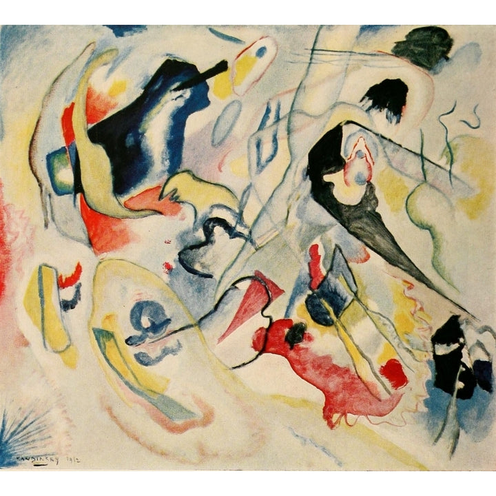 Improvisation no.29 1912 Poster Print by Wassily Kandinsky Image 2