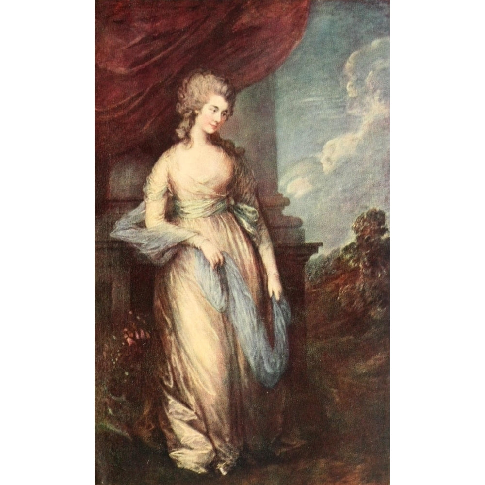 The Duchess of Devonshire History of Art 1911 Poster Print by Thomas Gainsborough Image 2